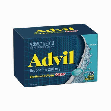 Advil Ibuprofen Pain Relief 90 Liquid Capsules